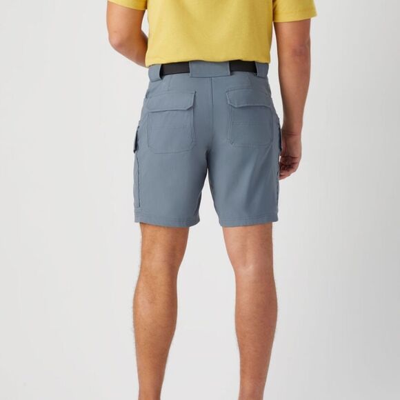 Duluth Tradng Dry on the Fly Relaxed Fit 9"‎ Cargo Shorts size38 Smokey Tan NWT - Picture 4 of 8